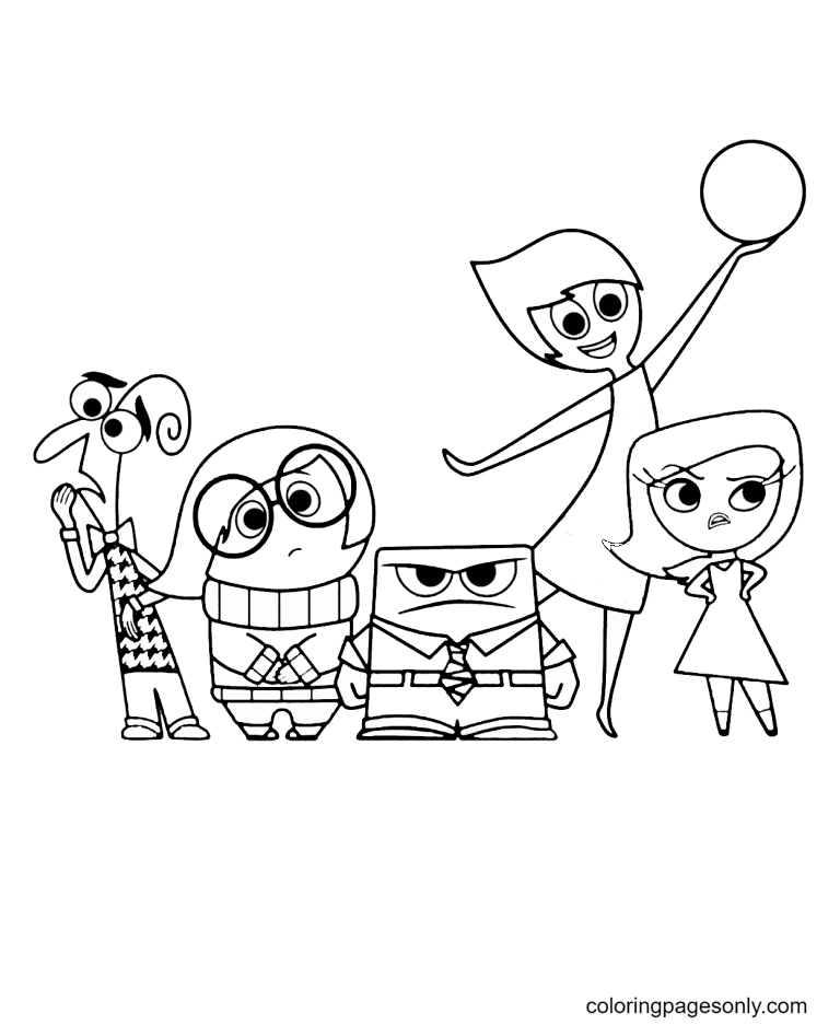 Inside out coloring pages printable for free download