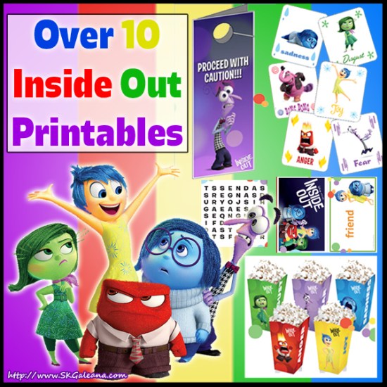 Free inside out printables and crafts â