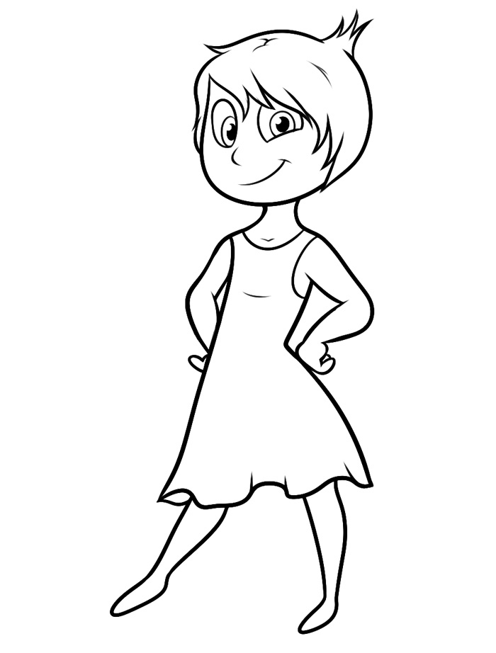 Inside out coloring pages