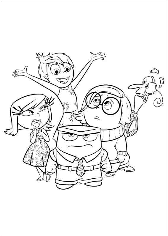 Coloring pages inside out