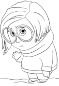 Inside out coloring pages free coloring pages