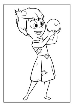 Printable inside out coloring pages collection learn valuable life lessons