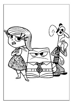 Printable inside out coloring pages develop your emotional intelligence