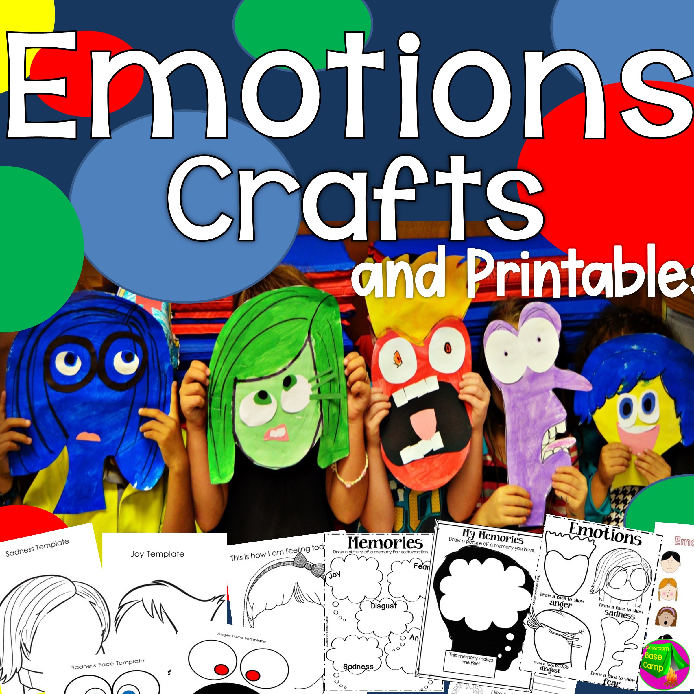 Emotions crafts and activities