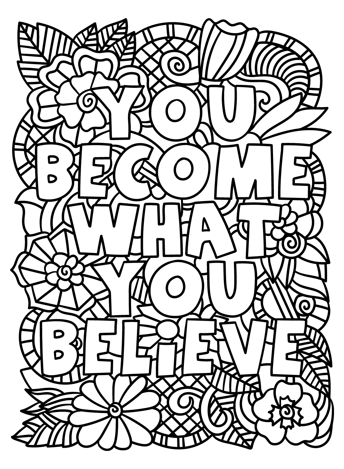 Inspirational coloring pages printable for free download