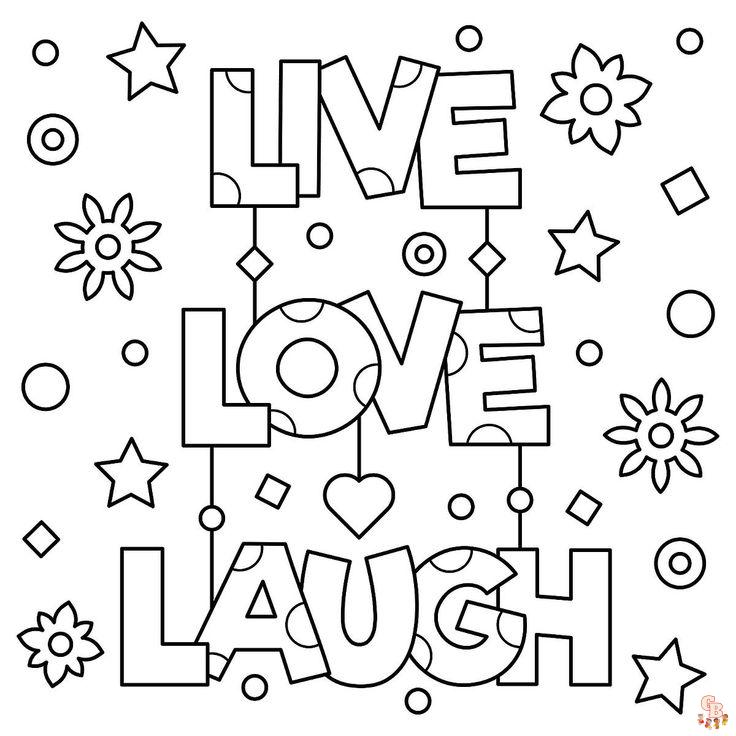 Inspirational coloring pages free printable sheets for kids