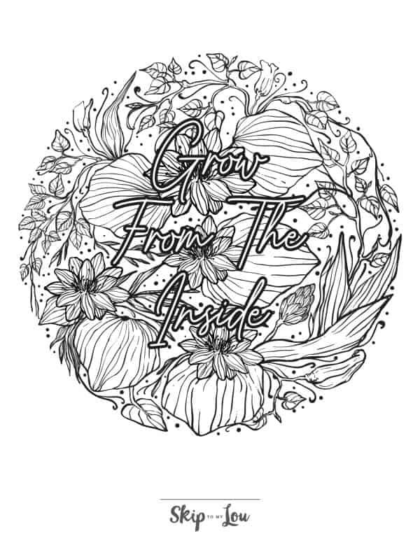 Free coloring pages for adults skip to my lou