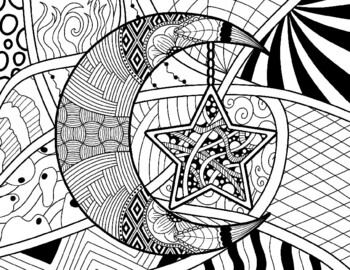 Intricate coloring pages by christina wagner tpt