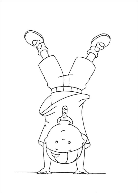 Free printable caillou coloring pages for kids