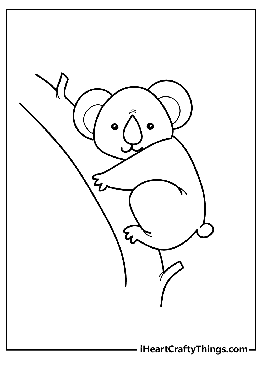 Cute animals coloring pages free printables