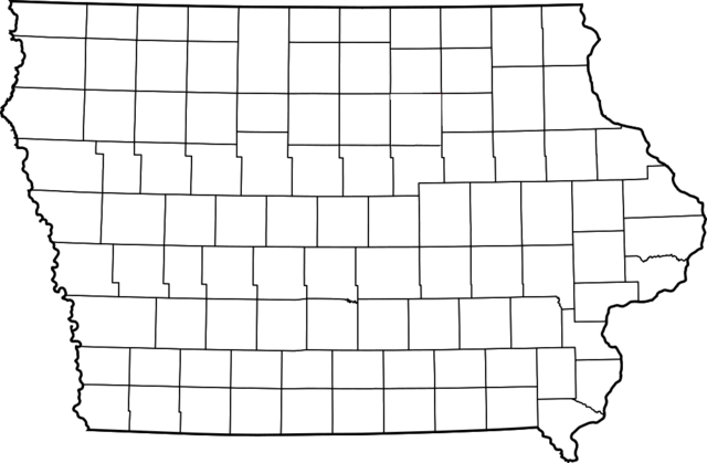 Fileblank iowa county mappng