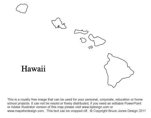 Hawaii to maryland us county maps