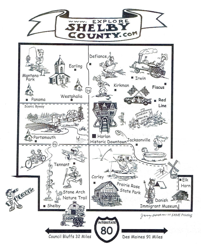 County city street maps