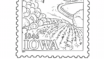 Wele to iowa highway wele sign coloring