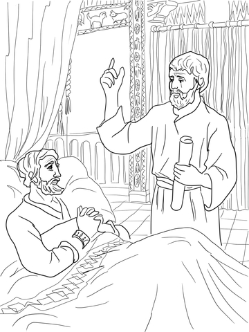 Prophet isaiah coloring pages free coloring pages