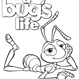 A bugs life coloring pages printable for free download