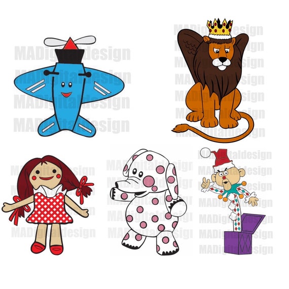 Island of misfit toys image bundle king moonracer dolly charlie in the box elephant airplane svg png jpeg