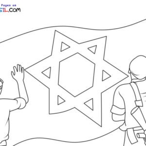 Israel coloring pages printable for free download