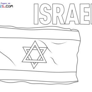 Israel coloring pages printable for free download