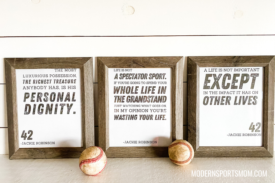 Jackie robinson day free printables