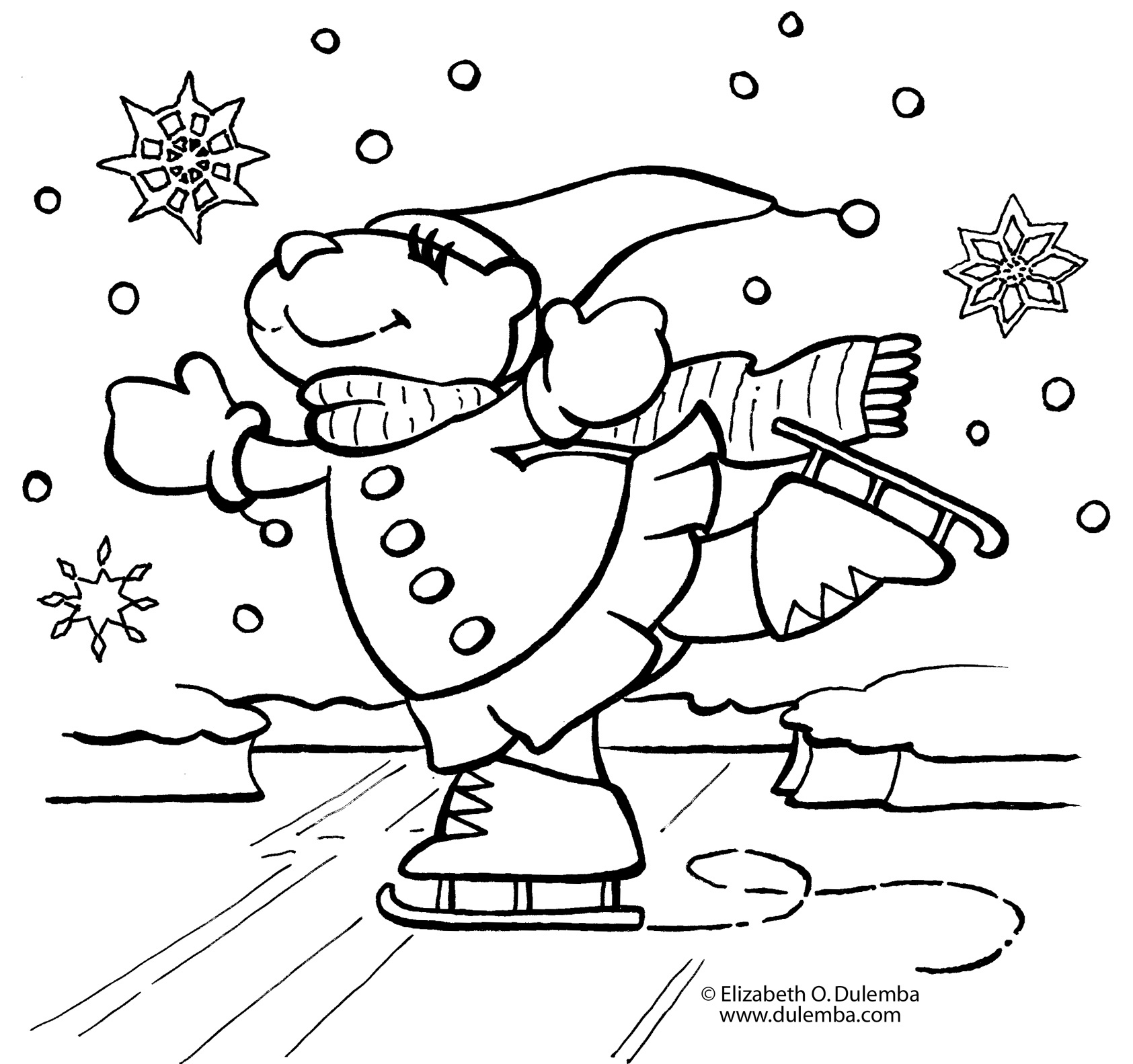 Winter season coloring pages crafts and worksheets for preschooltoddler and kindergarten