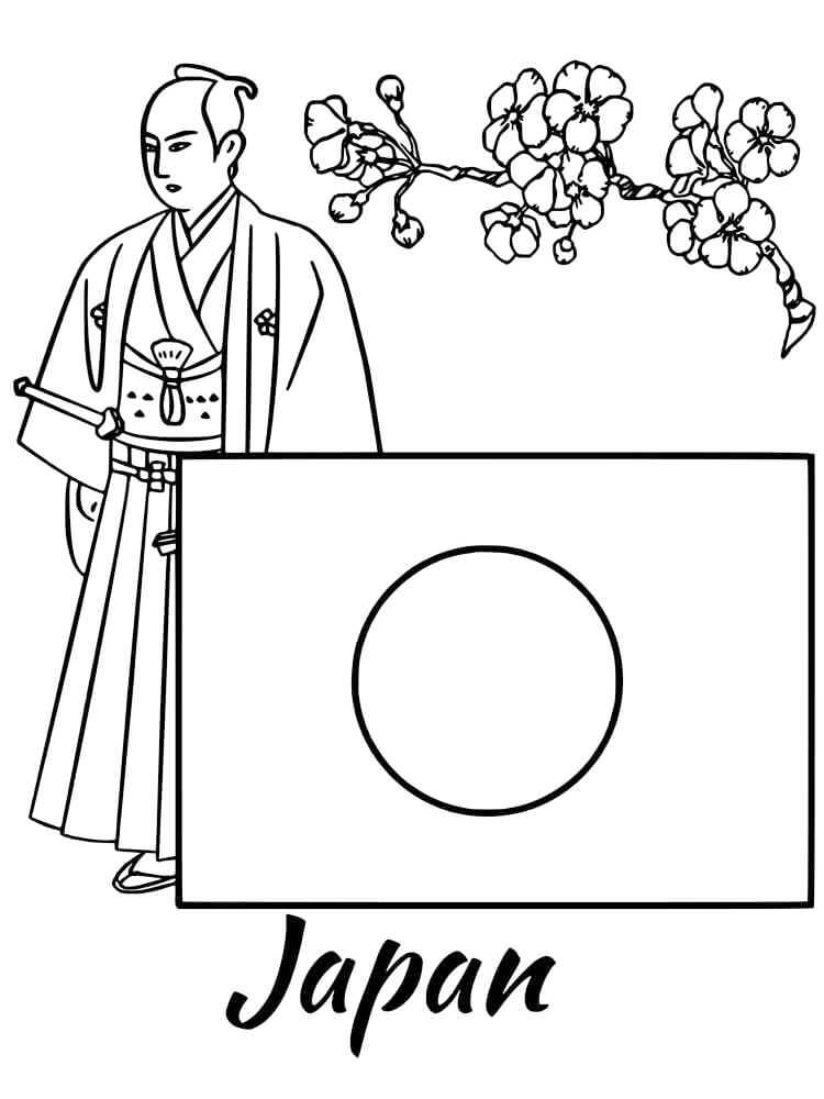 Japan coloring pages