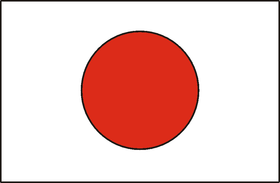 Printable japanese flag flag coloring pages japan flag japan