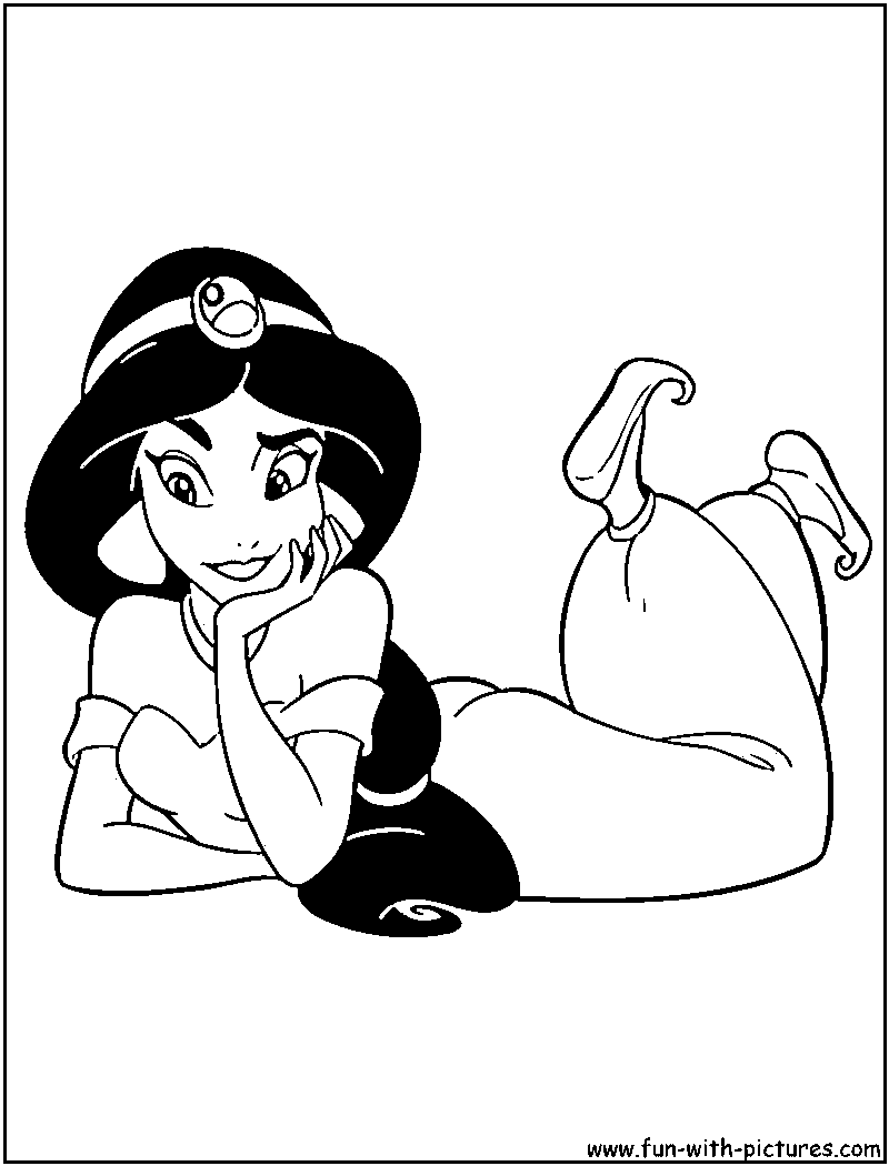 Disney princess coloring pages