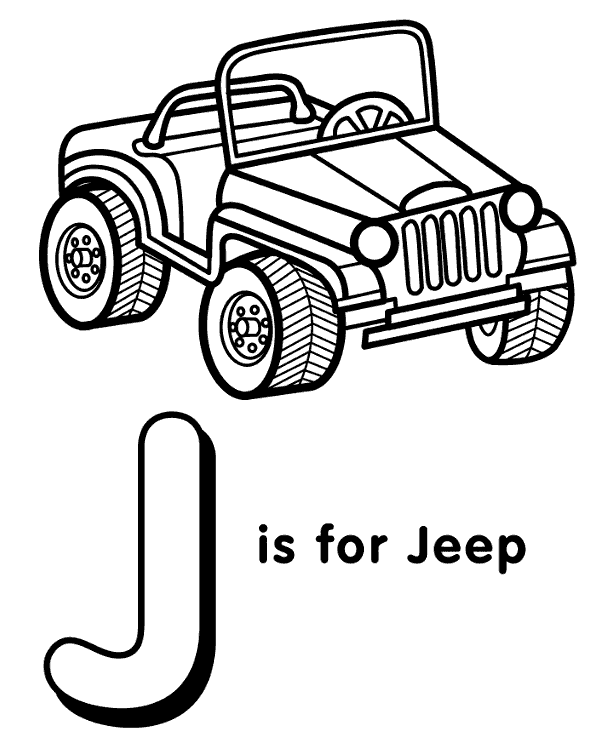 J for jeep