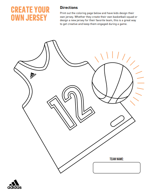 Basketball bingo coloring printables for kids