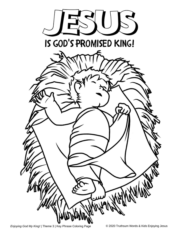 Jesus is king â resource bundle â kids enjoying jesus