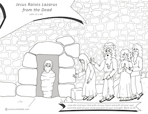 Jesus raises lazarus from the dead teach us the bible