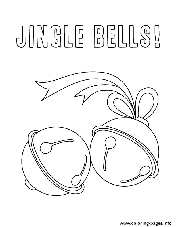 Print december holiday jingle bells coloring pages christmas coloring pages printable christmas coloring pages christmas colors