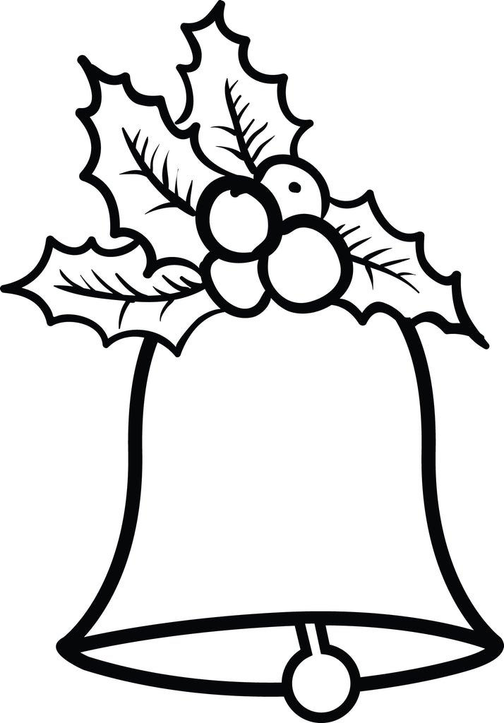 Printable christmas bells coloring page for kids â