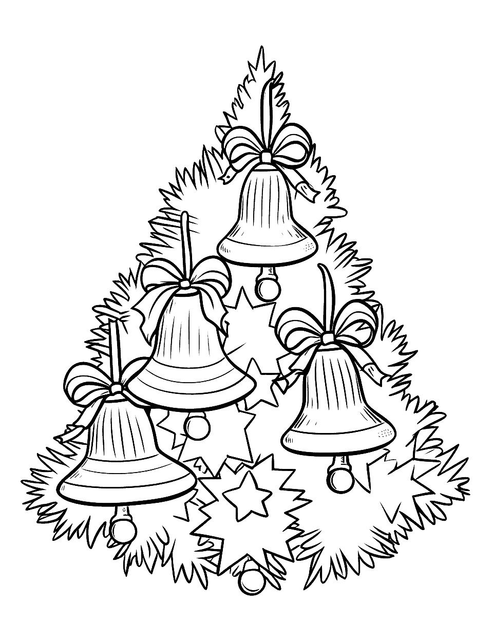 Christmas coloring pages free printable sheets