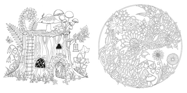 Meet johanna basford and her inky world of coloring
