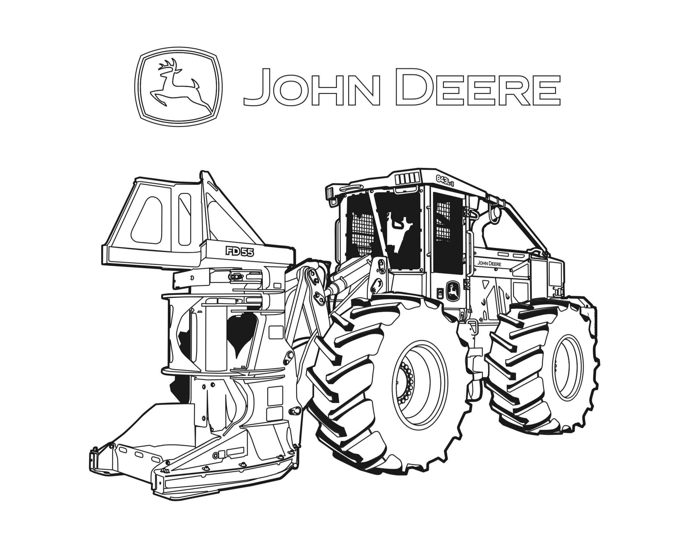 John deere kids coloring pages riesterer schnell