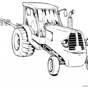 Tractor coloring pages printable for free download