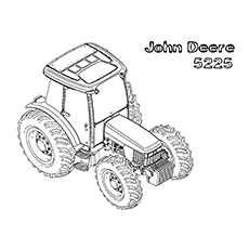 Free printable john deere coloring pages online