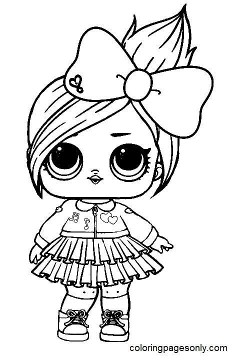 Jojo siwa coloring pages printable for free download