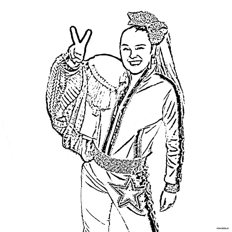 Coloring pages jojo siwa download and print for free