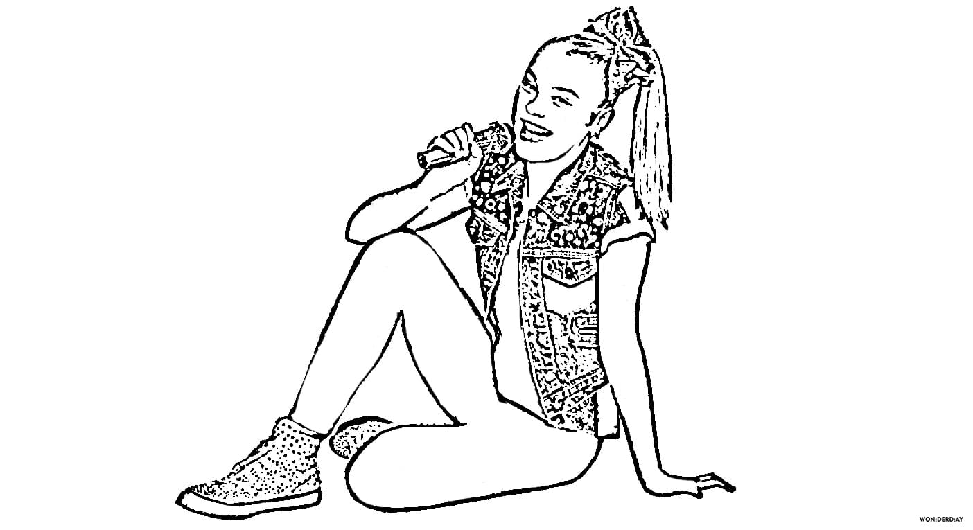 Coloring pages jojo siwa download and print for free