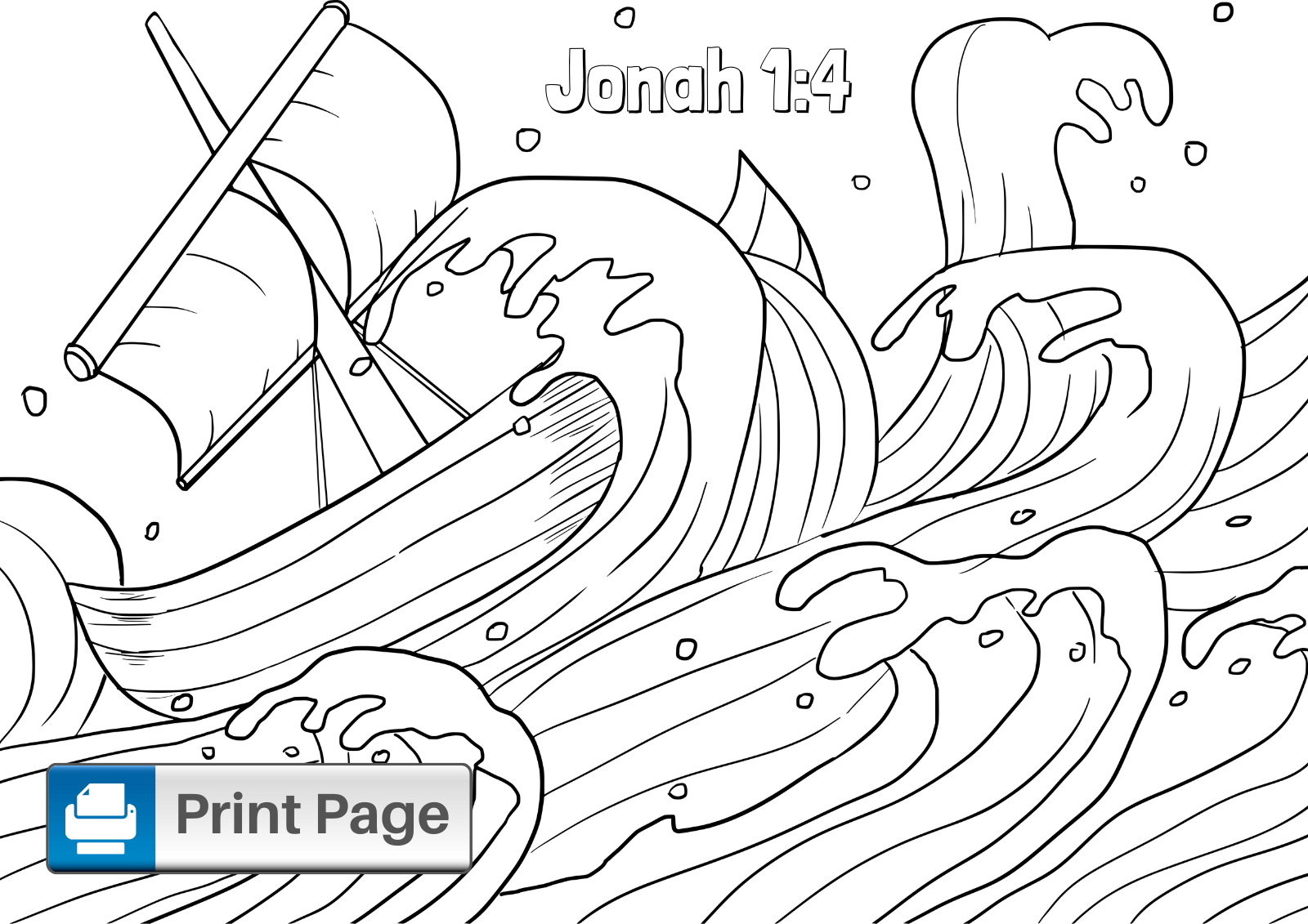 Free printable jonah and the whale coloring pages â connectus