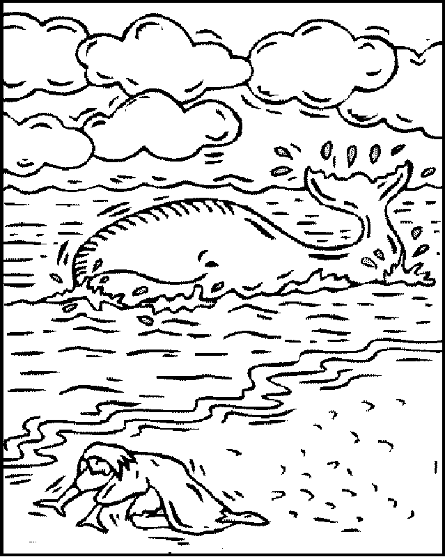 Jonah and the whale