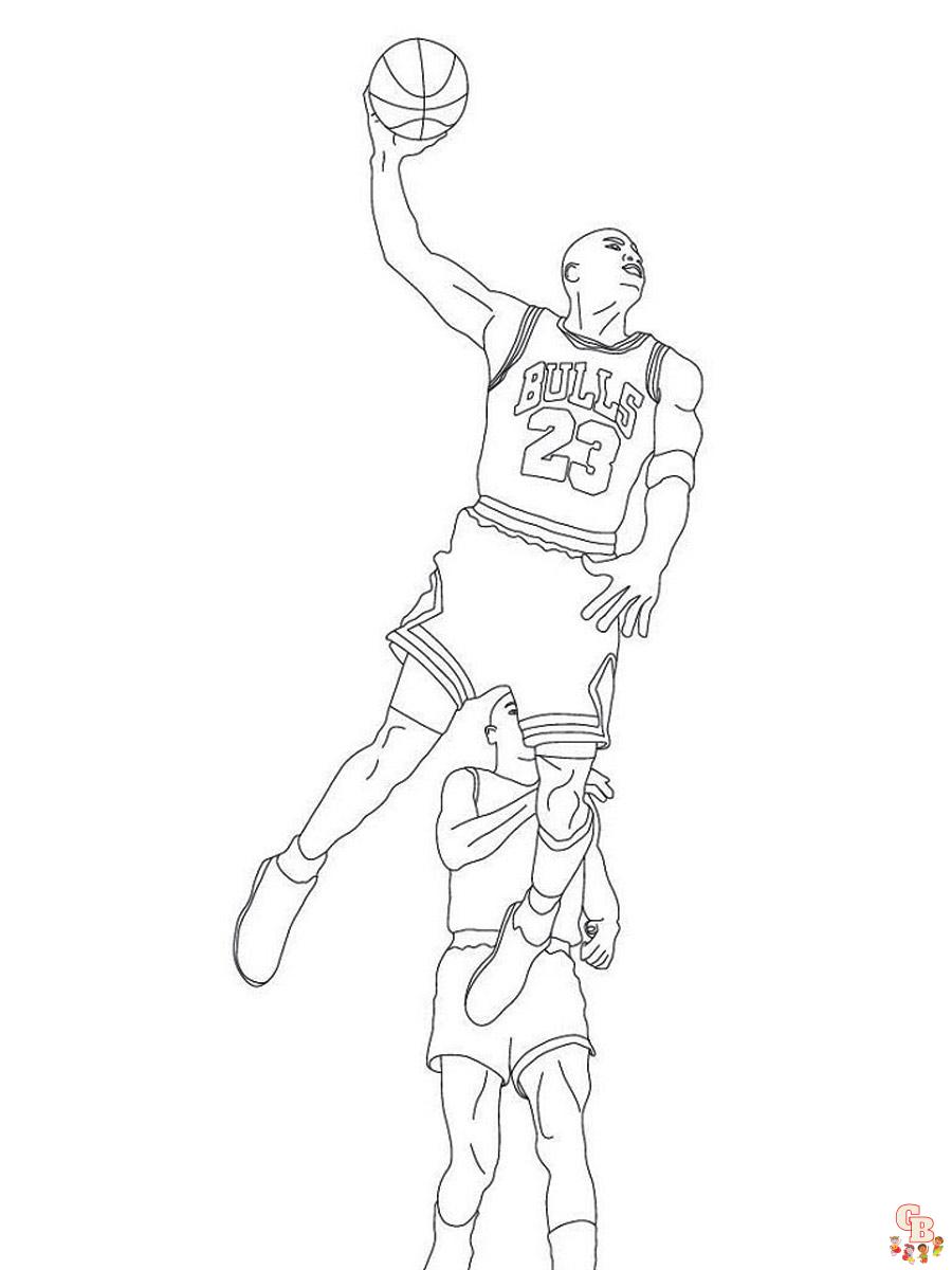 Discover the best michael jordan coloring pages for kids