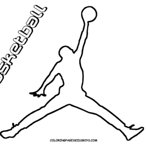 Jordan coloring pages printable for free download