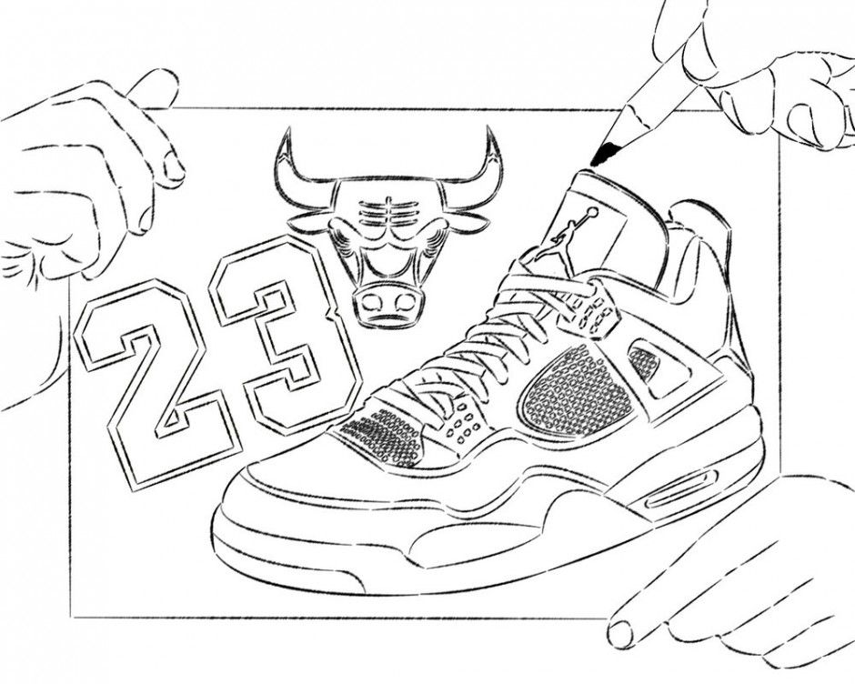 Free jordan shoe coloring pages download free jordan shoe coloring pages png images free cliparts on clipart library