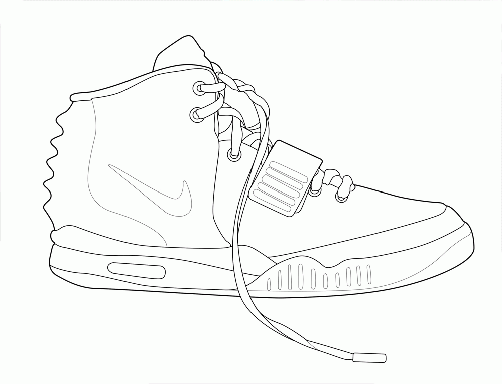 Free jordan shoes coloring page download free jordan shoes coloring page png images free cliparts on clipart library