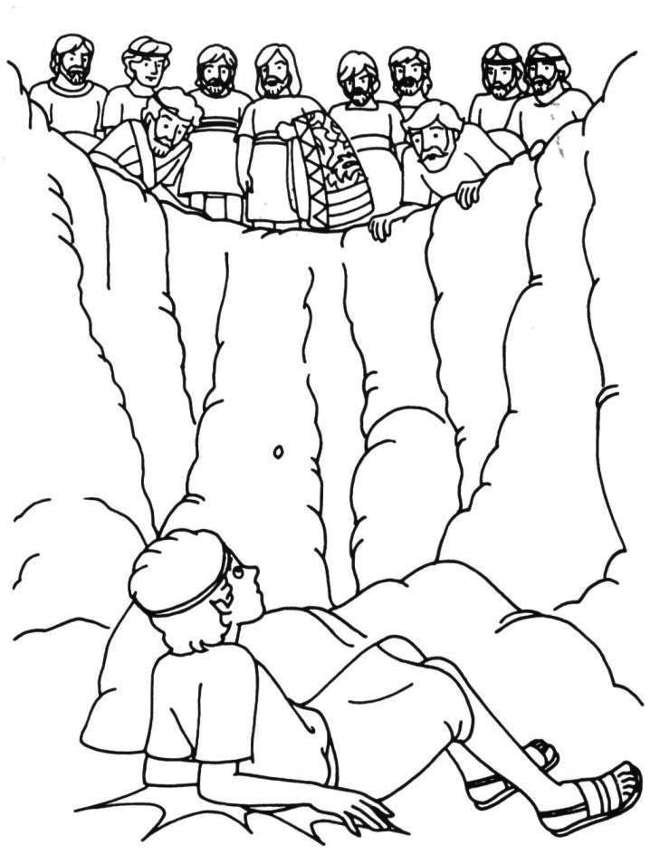 Joseph coloring pages