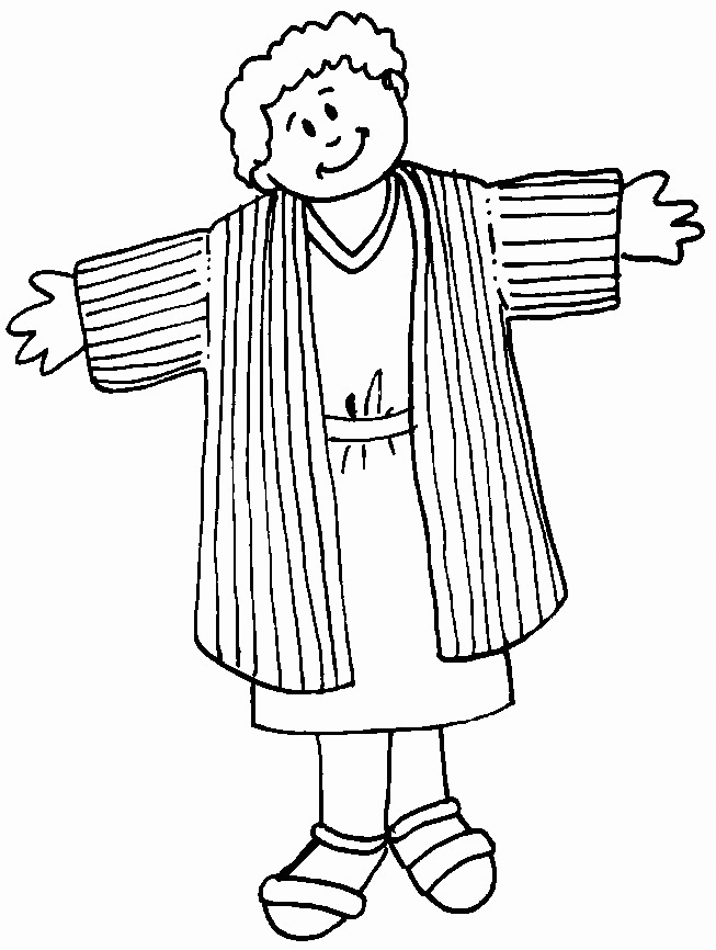 Joseph coloring pages